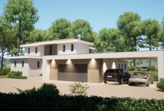 votre maison de 250m2 sur un terrain de 1100m2 sur la commune de Boulazac Isle Manoire au prix de 750000&euro; avec Alpha Constructions